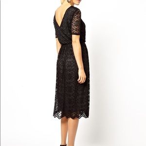 ASOS Lace midi dress